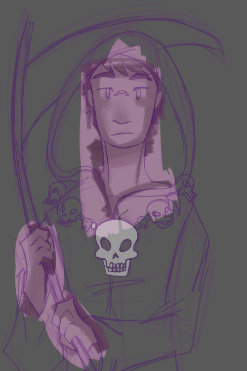 muftidrawsstuff:that avas demon mythology au sure is neat huhheadcanons that as a reaper odin cant r