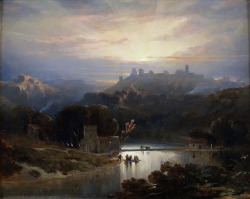 David Roberts (Stockbridge, Edinburgh, 1796 - London 1864); The Castle of Alcalà de Guadaìra, 1833, oil on canvas; Museo del Prado, Madrid