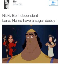 tyzenmaster8:  igglooaustralia:  Crying 😂  always listen to Lana 