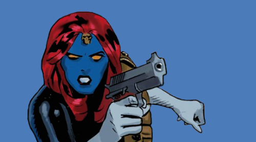 jamesproudstar: wlw appreciation week ★ day four: favorite canon bisexual [mystique] Grotesque as it