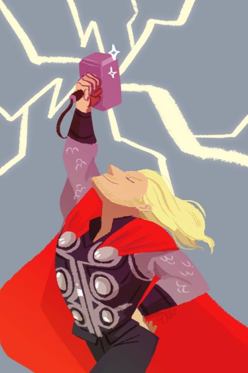 aprilled:Thor doing the fabulous