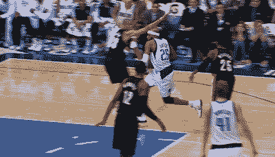 nbacooldudes:  Vince Carter with the smooth and-one in the Mavericks’ 127-111 loss