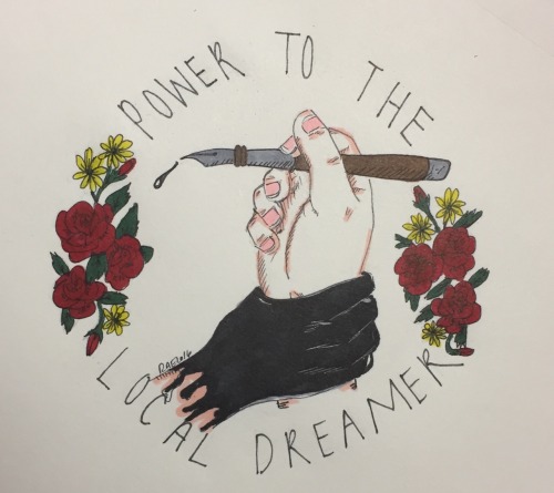 spookyjimrippedmas:shitty pen art // power to the local dreamerdon’t give up,push through the drough