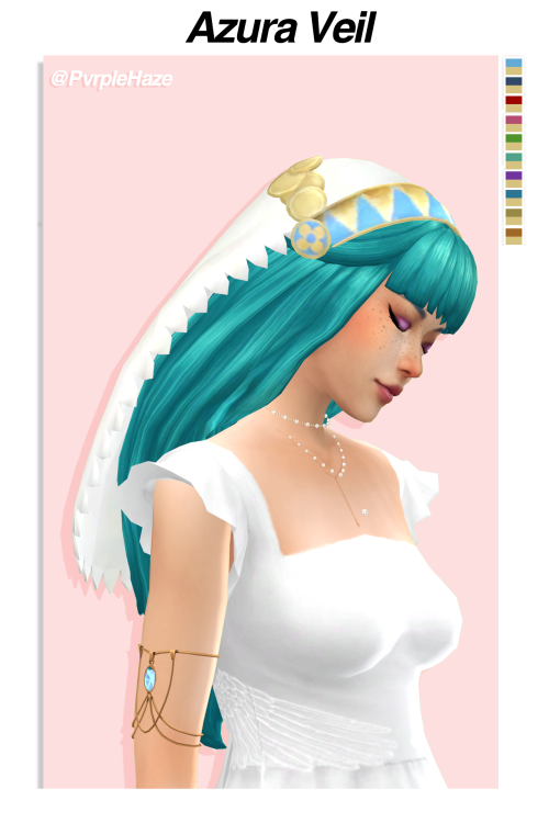 ☽ Azura Veil ☾*download under the cut*Info :Original mesh by @LazyGhostMarikYou don’t need it Teen t