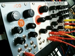 polysynth:  Eurorack VCO, VCF, ADSR EG, mixer, VCA