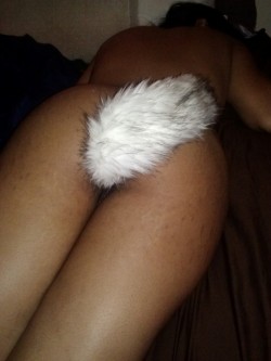 unwrapyourfantasies:  I love seeing my love in a tail :)  You wear your tail so very well , damn it&rsquo;s so sexy in you to !!!