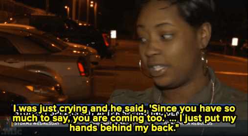 icecream-eaterrr:  stayingwoke:  babycakesbriauna:  micdotcom:  Kenny, 18, told WLTX the girl was using her cell phone in class and was asked to leave, when the girl refused, an administrator and officer were called. Kenny claims she spoke up during