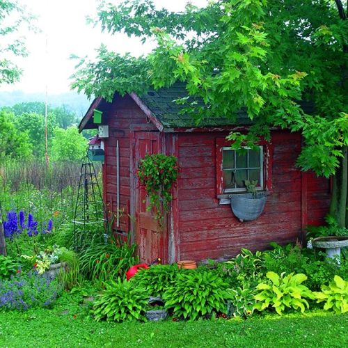 niftyhomestead: Garden shed goals  Find your own here: ift.tt/2OXlA6m . . . .