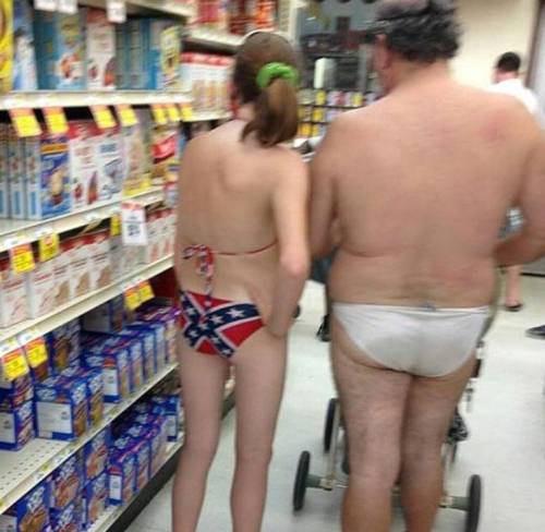 People at walmart