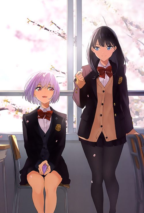  ꕥ TAKARADA RIKKA & SHINJOU AKANE ꕥ▷ SSSS.Gridman ◦ Official Art 