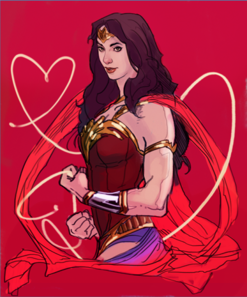 sanshodelaine: wonder woman sketch