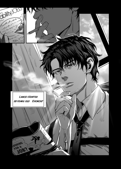 My  original Yaoi Comic 《Sanctify》,  click the link to read more   theyaoiarmy.com/webcomics