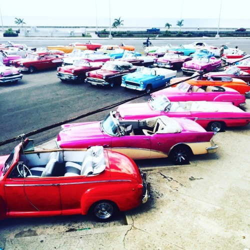 glamour: A rainbow in Cuba. Via @jilliandavison on Instagram so excited to go to Cuba one day! 