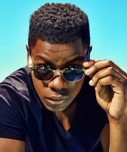 demelzahcarne:  Outtake of John Boyega’s shoot with Hollywood Reporter in 2015 