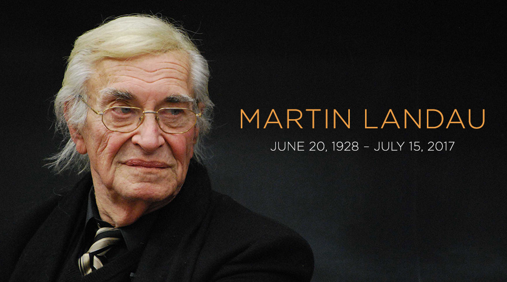 elvisomar: Martin Landau 20 June 1928 – 15 July 2017 Well, bugger. We lost another