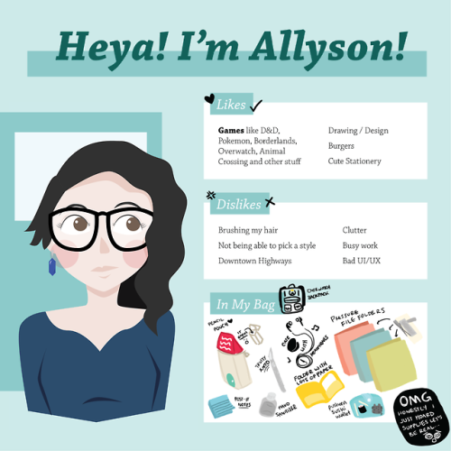 allydsgn: Here’s my little Meet the Artist thing for @studioblrcollective ‘s Studioblr Chat event fo