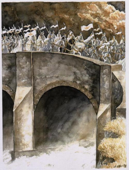 tolkienillustrations: The Host of Nargothrond by Anke Eissmann