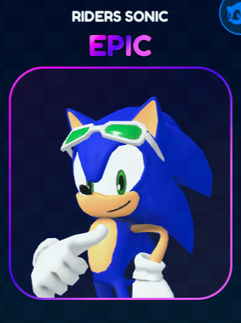 Riders Sonic, Sonic Speed Simulator