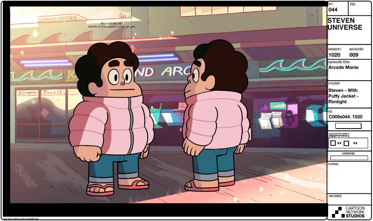 A selection of Character, Prop and Effect designs from the Steven Universe episode: