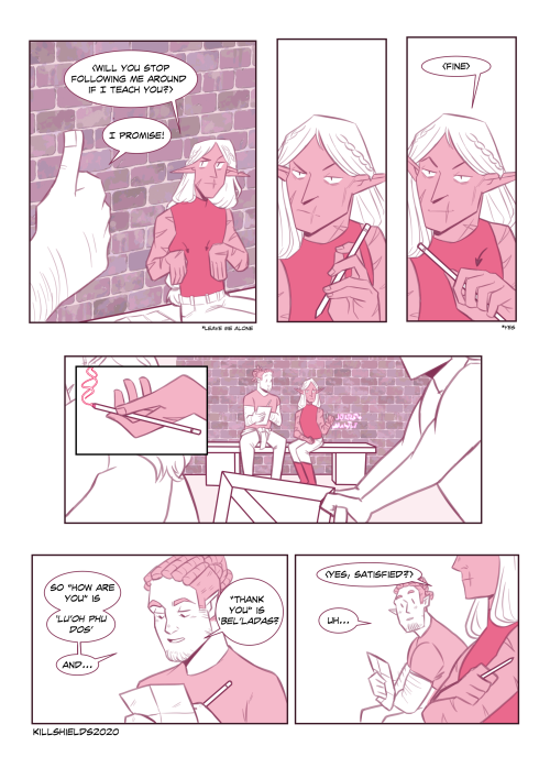 (Feelings) A short comic based around our Abyss DnD campaign.CW Blood/AbuseWanted to draw something 