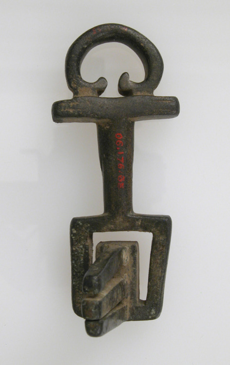 Key Latch via Medieval ArtMedium: Copper alloyPurchase, De Souhami Collection, Rogers Fund, 1906Metr