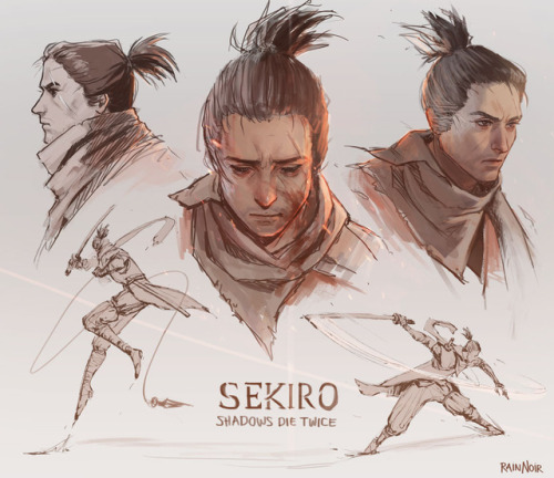 Sekiro’s sketches compilation. My mortal heart can’t handle the amount of tragedy this game has.Inst