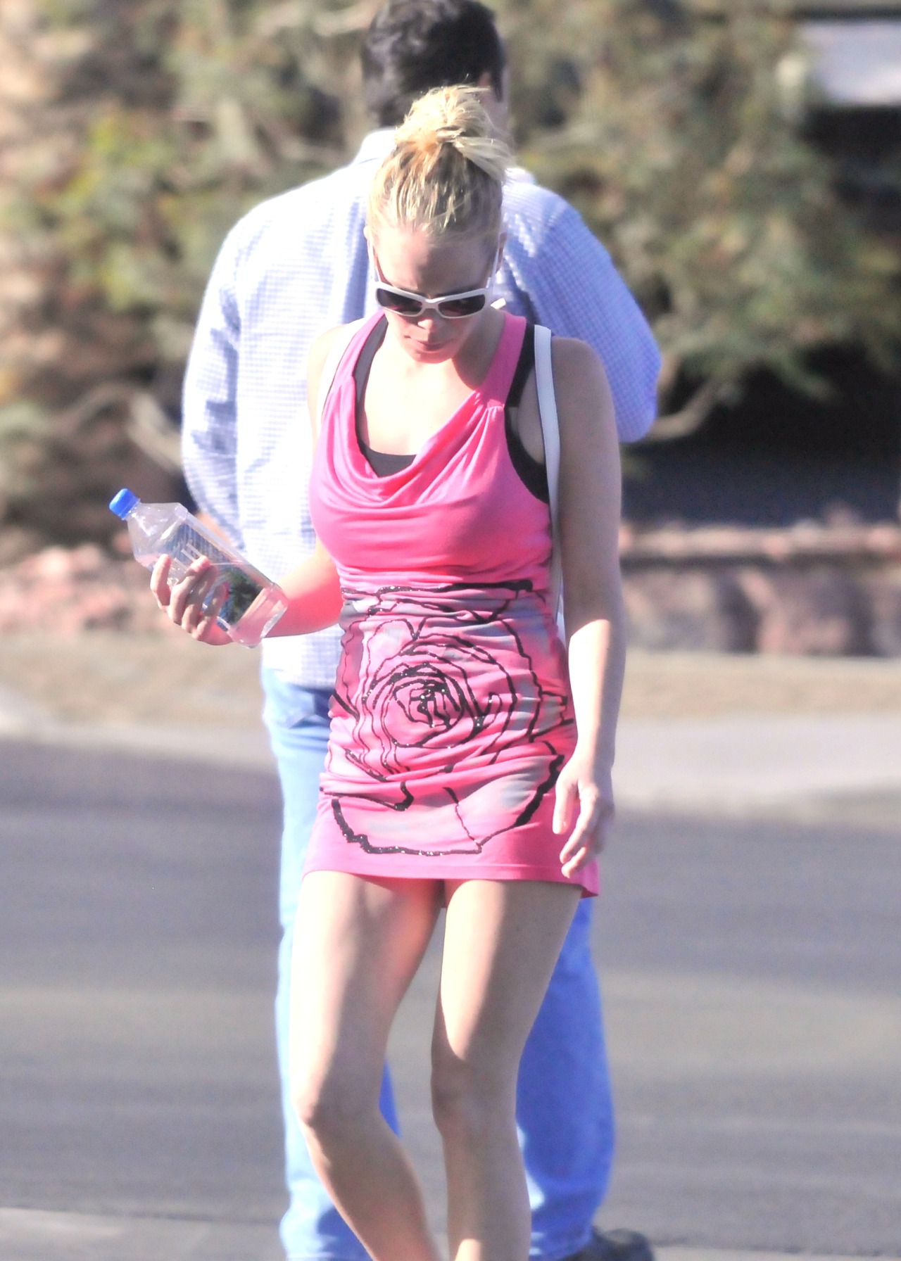 The dress is a little too long but not bad.