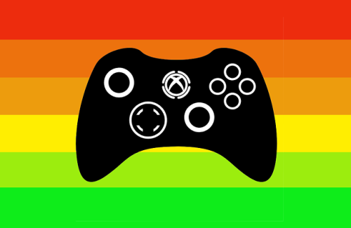 pridebitchflags: gaymer pride with controllers for anon!