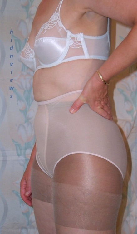 hidnviews: Warners “The End” control brief over control-top pantyhose. great pic from Steve of his l