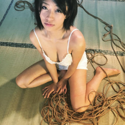 japanesebdsmofficial:  Kinbaku Tenma HaruModel