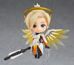 goodsmilecompany:  Nendoroid Mercy from Overwatch is now available for pre-orders!   ▶   http://www.goodsmile.info/en/product/6518“Heroes never die!” (ﾉ^ヮ^)ﾉ*:・ﾟ✧ Mercy’s wings are fully articulated which allows for more dynamic action