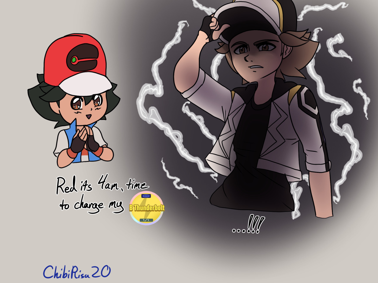 chibirisa20:What do you mean Ash is leaving? He’s right here!