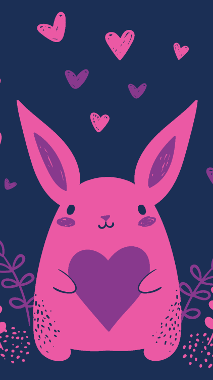 Pan and Bi Bunny Backgrounds!Free to use!