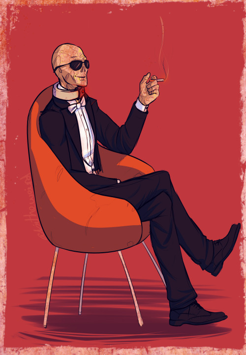 abitheweird:Finished Dead Money recently. Felt like drawing my favourite character, of course. I’ll 