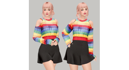  - ̗̀ Lauren Sweater  ̖́- (TS4) Download: Patreon (now) | My Blog (May, 7th) This time you have a cu