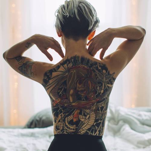 thatattoozone:  Ali Casanova