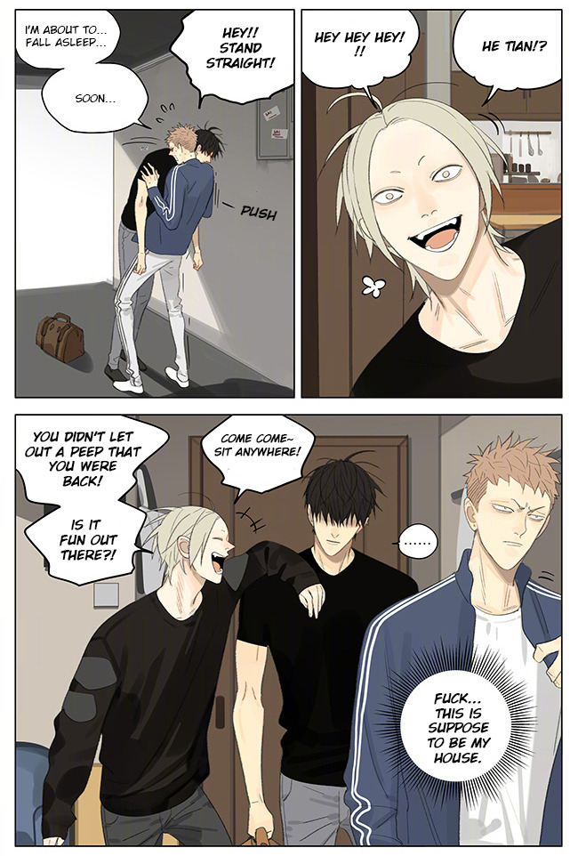 Old Xian update of [19 Days] translated by Yaoi-BLCD. Join us on the yaoi-blcd scanlation