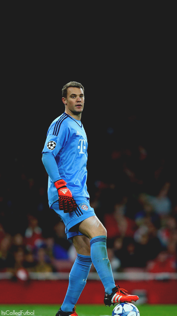 itscalledfutbol:  Made a Manuel Neuer lock screen. As requested by @ghost-hunta.