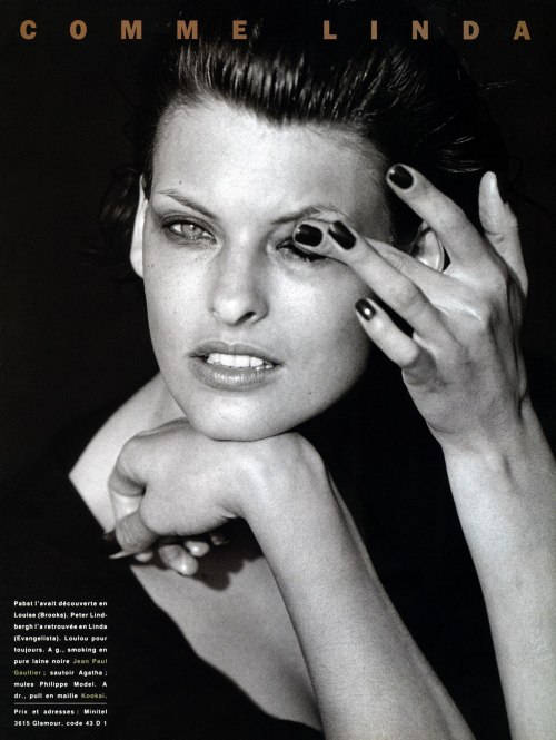 Linda by Peter Lindbergh, 1992