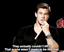 In the movie world, when you guys are actually trying to lift the hammer, how did