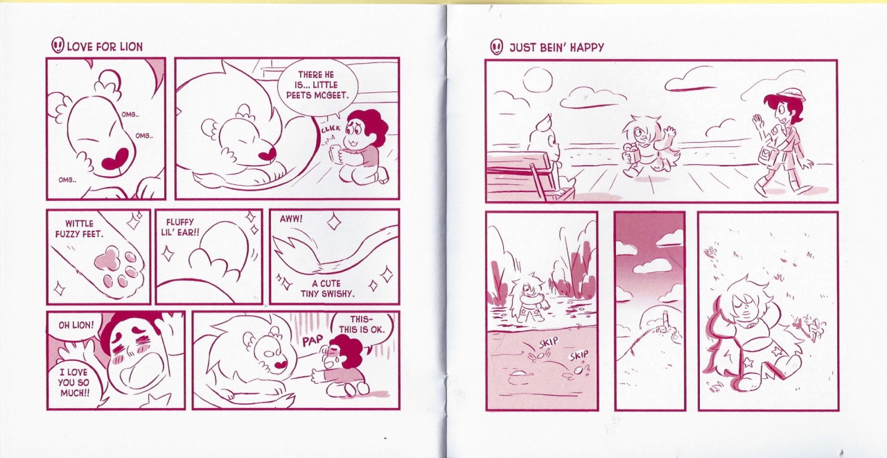 ascendenthia:  Have some more SU zines scans Peri’s such a cutie I cant function