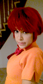 technoranma:  Orange is the new Ranma (me as Ranma Saotome)