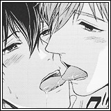 noctemv:  Makoharu + kissing【♥】|| do not remove 