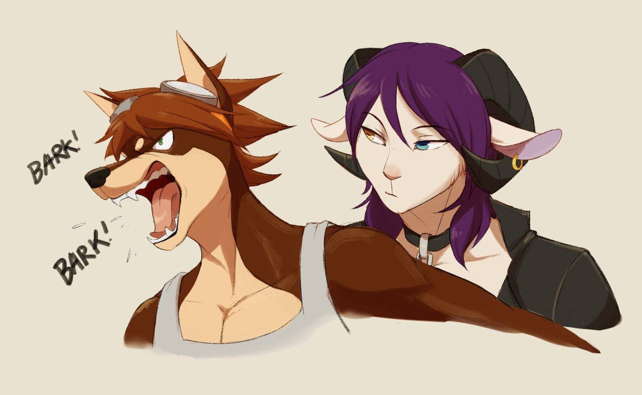 draggincat:  How to Calm Down Your Angry Dog Boyfriend by DragginCat   x3