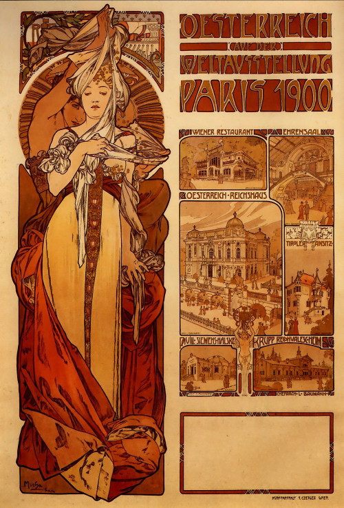 Austria, 1899, Alphonse Mucha