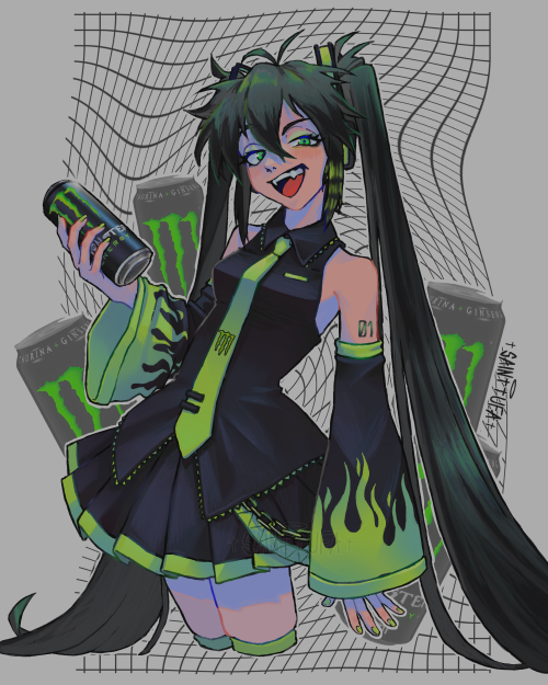 sainttufa:MIKU X MONSTERthe real reason why