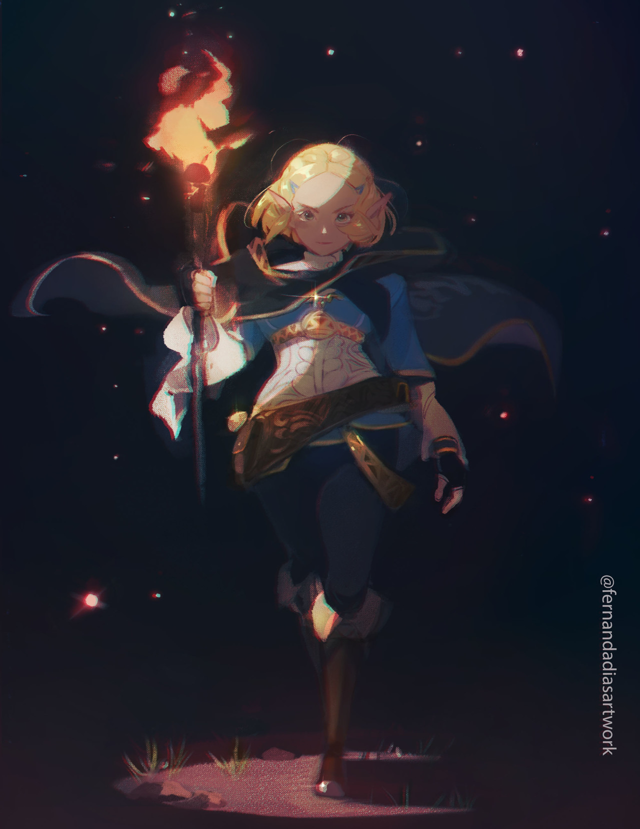 med tiden blik Fortov DIAS artwork — Fan art of The legend of zelda: breath of the wild...