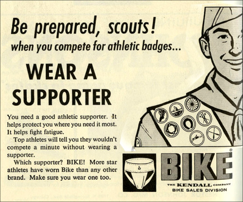 Be prepared with a jock strap