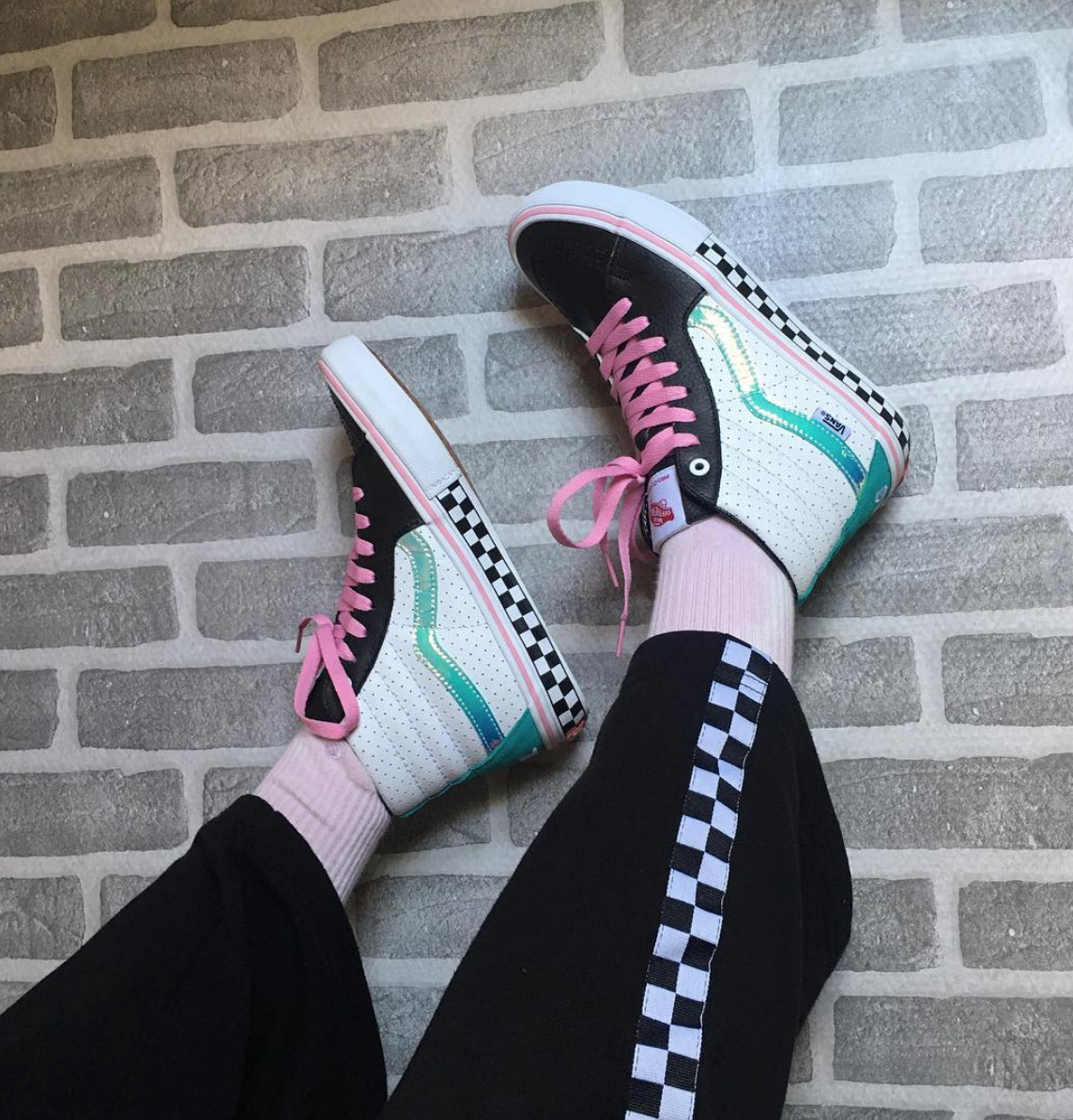 vans sk8 hi tumblr girl