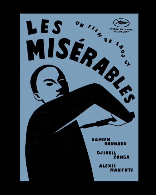 Poster of Les Misérables, for the theater Wolf Kino in Berlin.